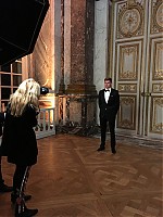 FIA Champions' shooting for Paris Match in Versailles